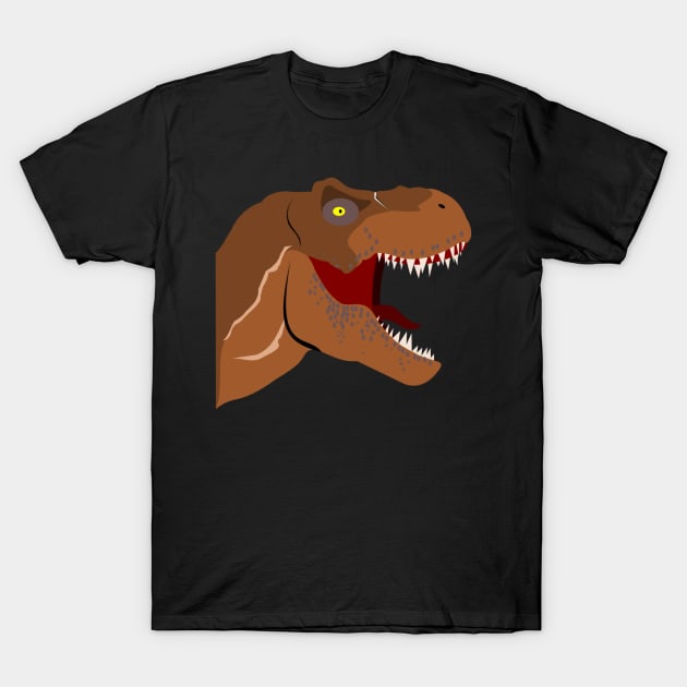 Jurassic Park Tyrannosaurus T-Shirt by stargatedalek